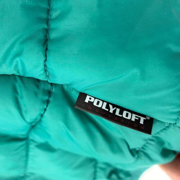 Jeep Jamboree USA Quilted Teal Polyloft Puffer Vest - Outdoors gropcore granola - Picture 4 of 9